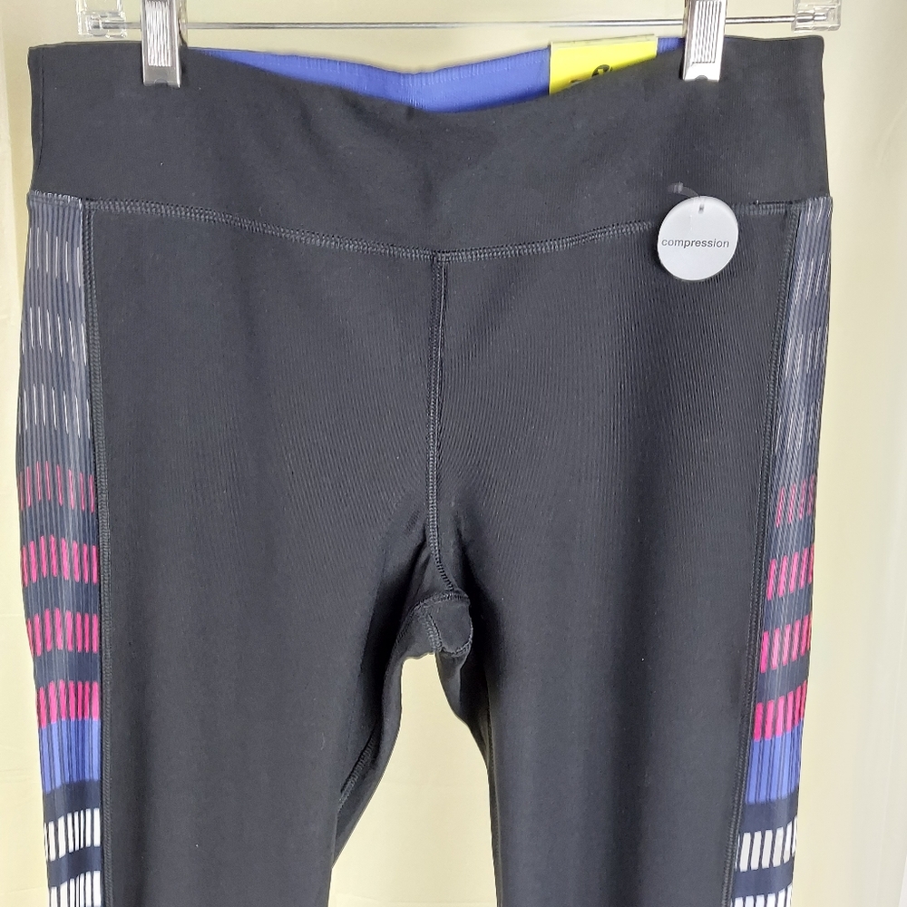Women Large Compression Workout Pants New - Picture 2 of 14